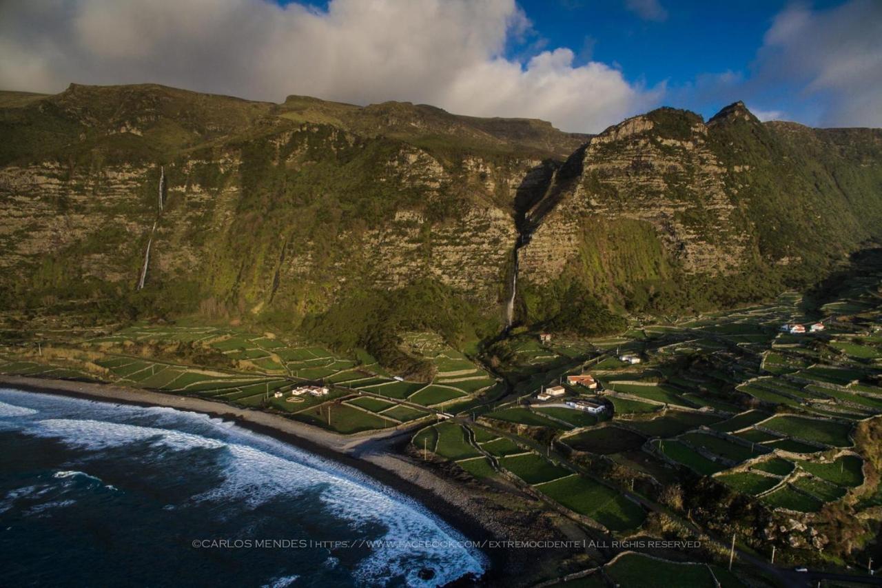 Casas Da Cascata Villa Lajes das Flores Bagian luar foto